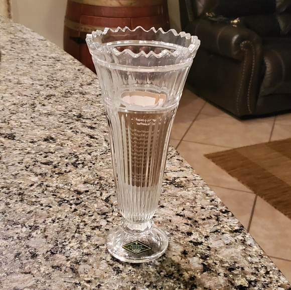 SOLD - Shannon Crystal by Godinger Vase NWOT - Picture 9 of 9